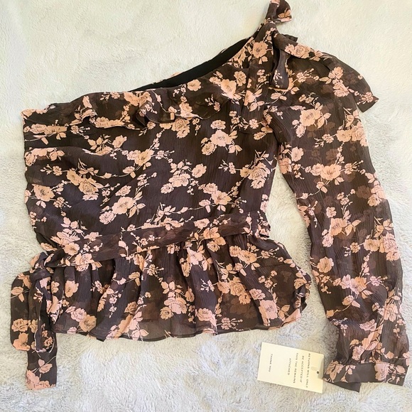 For Love And Lemons Tops - For Love & Lemons One Shoulder Top